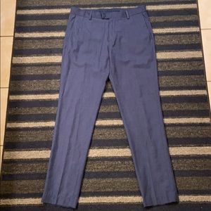 Slim Fit H&M Suit/Dress Pants Dust Blue 34